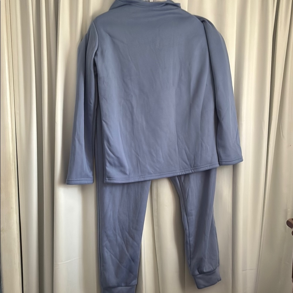 Soft Blue Kids Pajama Set
